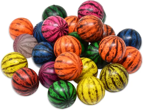 Miniatura 21 de Kiddie Play 25 Bouncy Balls for Kids Party Favors Bouncy Ball 27mm Superball Small Rubber Balls for Kids