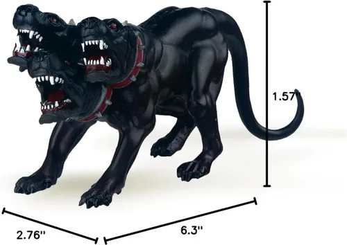 Miniatura 9 de Papo - Figura realista de Cerberus - A partir de 3 años - Colección Fantasía y Medieval - Juego creativo de criatura legendaria - Juguete de idea