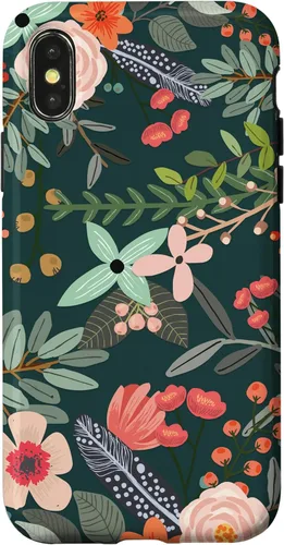 Miniatura 5 de Funda con diseño floral botánico de jardín colorido para iPhone 13