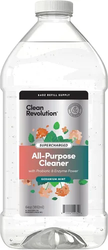 Miniatura 28 de Clean Revolution Suministro de repuesto para limpiador de superficies múltiples, no tóxico, ecológico y a base de plantas, listo para usar, lavanda