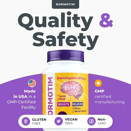 Miniatura 8 de Apoyo para la calma y el enfoque, tabletas de disolución rápida de ascorbato de litio de 5 mg con vitamina C, B1 y B6, soporte cognitivo