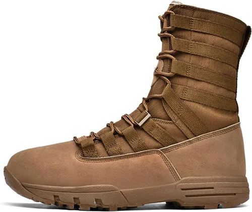 Miniatura 2 de Kervaky Botas tácticas para hombre, botas militares, botas de combate, botas ligeras, botas de trabajo, botas de senderismo, botas antideslizantes
