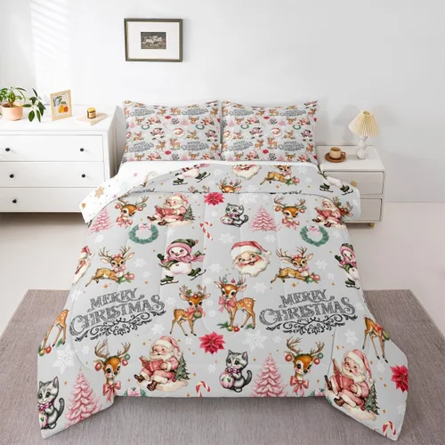 Miniatura 49 de Erosebridal Juego de edredón divertido de Halloween para niños, juego de ropa de cama de calabaza fantasma, decoración de Halloween para niños