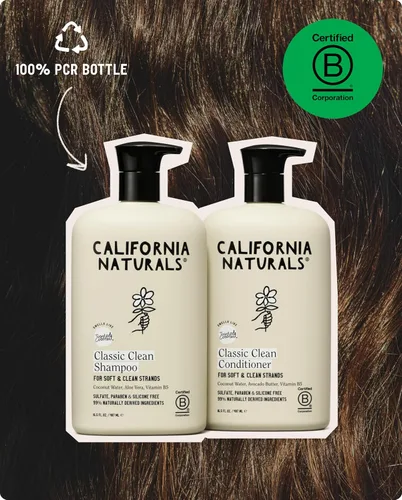 Miniatura 8 de California Naturals - Champú y acondicionador de coco, natural, vegano, sin crueldad, siliconas, parabenos y sulfatos, para todo tipo de cabello, 20