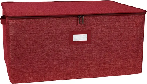 Miniatura 76 de Covermates Keepsakes - Juego de cajas de almacenamiento con cierre de cremallera, paquete de 3 cubos organizadores de poliéster resistente, diseño