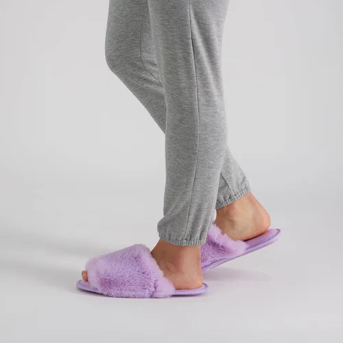 Miniatura 5 de Jessica Simpson - Pantuflas piel sintética para mujer con espuma viscoelástica
