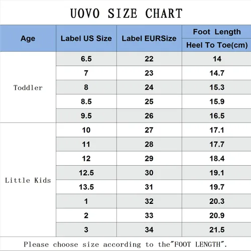 Miniatura 6 de UOVO Boys Girls Sandals Kids Summer Sandals Toddler Little Boys Closed Toe Athletic Hiking Outdoor Sport Sandals Size 6.5 Toddler to 3.5