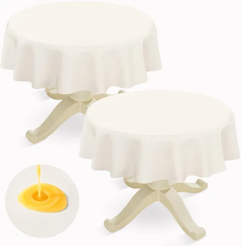 Miniatura 59 de homing - Mantel cuadrado de vinilo, mantel de plástico impermeable y a prueba de derrames con respaldo de franela, cubierta de mesa fácil de limpiar