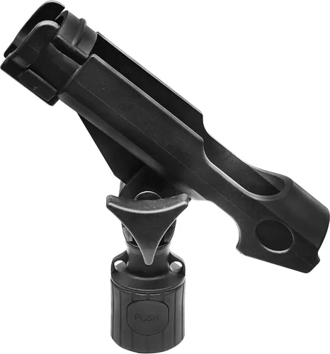 Miniatura 8 de Soporte para caña de pescar de 360 grados con soporte para caña de pescar, soporte de caña con kit de base de montaje en riel con accesorios