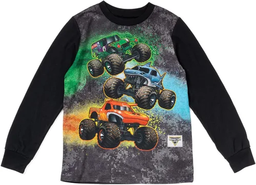 Miniatura 2 de Monster Jam Grave Digger - Camisa y pantalones de pijama