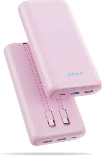 Miniatura 15 de Cargador portátil de 25800 mAh, cargador de teléfono portátil de carga rápida de 5 V/3 A, 3 puertos USB, batería externa, paquete de batería
