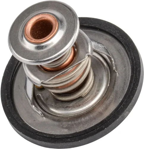 Miniatura 2 de JEGS Termostato de alto flujo 160 grados Para motores GM LS 1996-2009 Caja de cobre y compuesto de cera Puente triple de acero inoxidable