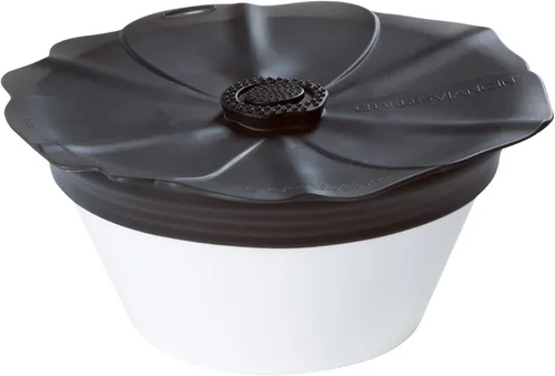 Miniatura 2 de Charles Viancin - Tapa de silicona Poppy Pop para almacenamiento de alimentos - 8 pulgadas/7.9 in - Sello hermético en cualquier superficie lisa