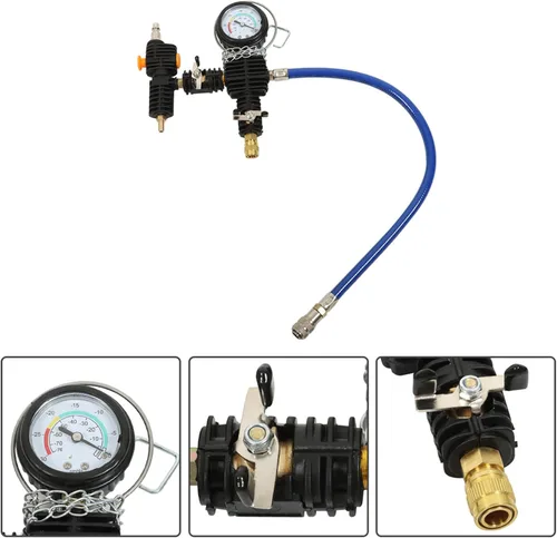 Miniatura 4 de labwork Kit de sistema de vacío de probador de presión de radiador de 28 piezas