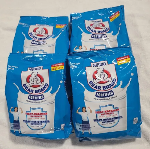 Miniatura 5 de Bear Brand Leche en polvo fortificada 23.99 oz (paquete múltiple) (3)