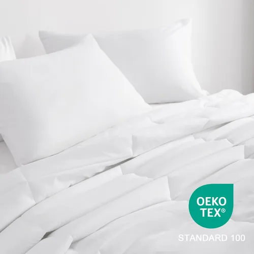 Miniatura 7 de NTBAY Edredón Queen – Relleno de edredón alternativo de plumón, inserto de edredón, ropa de cama para todas las estaciones, edredón acolchado