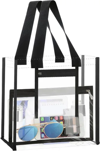 Miniatura 5 de NATURAL STYLE Bolsa transparente aprobada para estadios 12x12x6