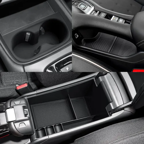 Miniatura 10 de CDEFG Bandeja organizadora de consola central HR-V 2025 2026 para Honda HR-V 2023-2026, accesorios para consola media, bandeja de reposabrazos, caja