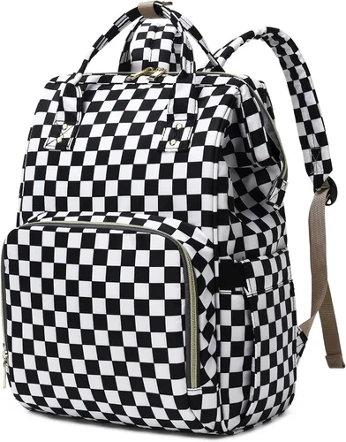 Miniatura 7 de Mochila para computadora portátil para mujeres y niñas, mochilas universitarias, mochila escolar de 15.6 pulgadas, Conejito, Mochilas de viaje