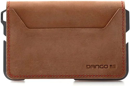 Miniatura 2 de Dango D01 Dapper EDC Wallet - Hecho en Estados Unidos - Cuero genuino aluminio CNC y bloqueo RFID