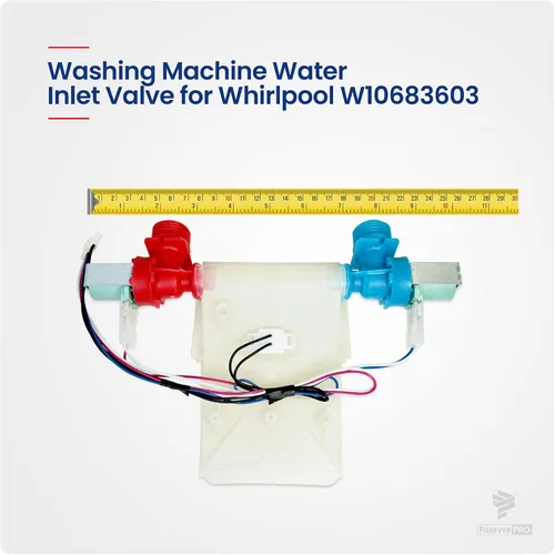Miniatura 4 de ForeverPRO Válvula W10683603 para Whirlpool Appliance W10683680 W10423125