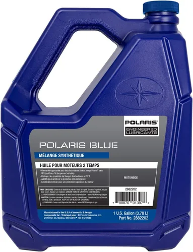 Miniatura 2 de Polaris Aceite de Motor de 2 Tiempos de Mezcla Sintética Premium Jarra de 1 Galón OEM 2875036 2882202
