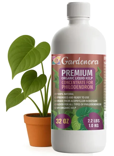 Miniatura 50 de GARDENERA Superalimento orgánico prémium de algas marinas y algas marinas para plantas AGLAONEMA, 8 onzas, concentrado de fertilizante líquido