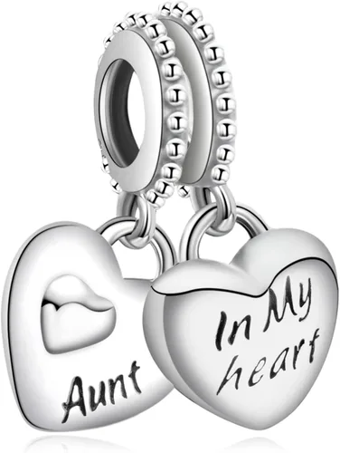 Annmors Family Charm Love your Dad Mon Sister Infinity Charm fits Bracelets 925 Sterling Silver-Lucky Charm for Woman Pendant Bead Jewelry Beads