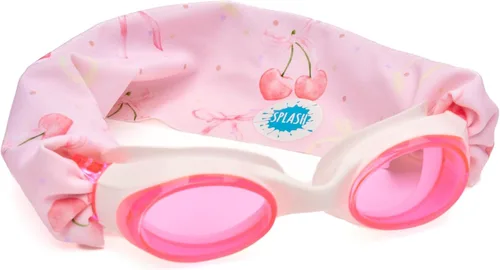 Splash - Gafas de natación con correa de tela, colección Pink & Purples, divertidos, a la moda y cómodos, para adultos y niños