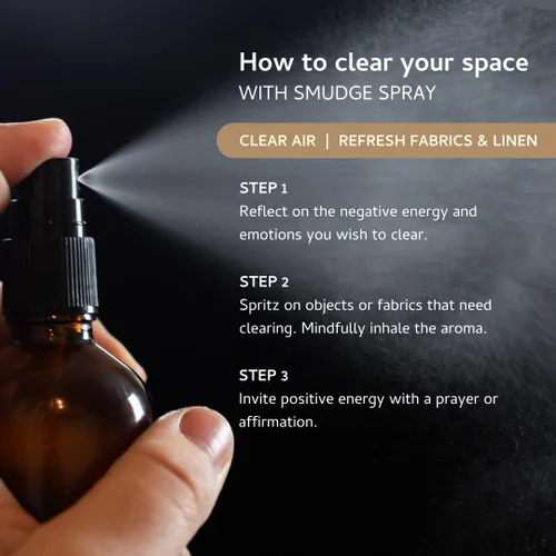 Miniatura 7 de Spray Smudge de Palo Santo para Protección y Limpieza de Energía (0.33 Onzas) - Alternativa Limpia, Sin Humo y No Tóxica al Incienso y Sahumerios