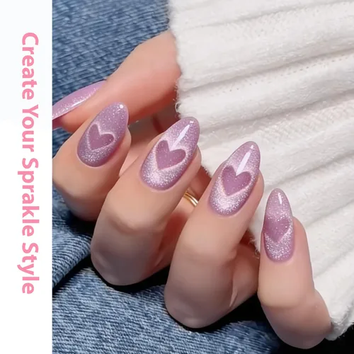 Miniatura 3 de Modelones Imán de uñas de gel de ojo de gato, herramienta magnética 8 en 1 para uñas de gel, varita magnética fuerte para arte de uñas con bola