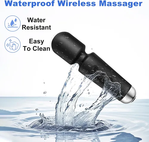 Miniatura 3 de Personal Massager, Micro Wireless Massager, Powerful Combination of Functions, Waterproof and Portable, Suitable for Neck, Leg and Hand Pain, Deep