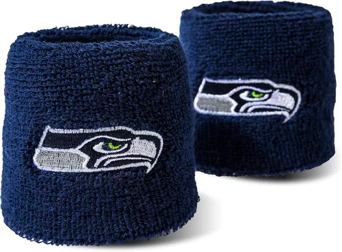 Miniatura 27 de Franklin Sports Muñequeras con Logotipo de Equipo de la NFL - Par de Muñequeras Juveniles para Disfraces y Uniformes