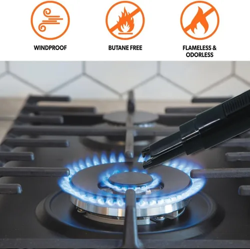 Miniatura 5 de Encendedor eléctrico recargable Smartignition para parrilla Proud Grill - Negro mate. Perfecto como encendedor de velas, parrilla