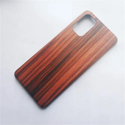 Miniatura 2 de DAYJOY Funda de madera compatible con Huawei P40 PRO, ultrafina, ultra ligera, delgada, auténtica, natural, de madera dura, de fibra de aramida