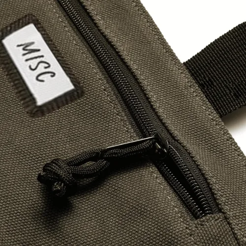 Miniatura 9 de Bolsa enrollable de herramientas oficial Voyager – Bolsa enrollable de 5 bolsillos fácil de transportar – Lona duradera de 20 onzas, cremalleras YKK