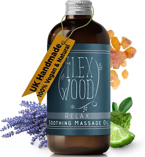 Miniatura 11 de The Ilex Wood - Aliviar - Aceite de masaje muscular natural vegano, hecho a mano - 3.38 fl oz (3.4 fl oz)