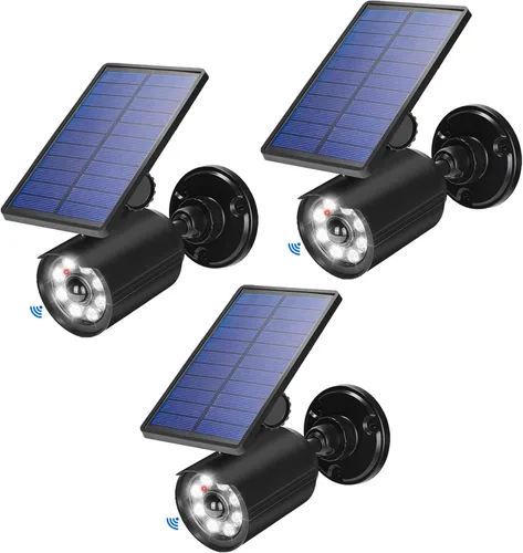 Miniatura 8 de Luces solares con sensor de movimiento al aire libre 2000LM, luces de seguridad de inundación IP67, luces puntuales impermeables para patio, garaje