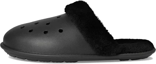 Miniatura 9 de Crocs - Pantuflas unisex para adultos, clásicas con forro, de pelo mullido