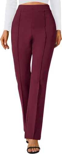 Miniatura 45 de Urban CoCo Pantalones de trabajo elásticos con corte de bota, pantalones de yoga pequeños para oficina casual