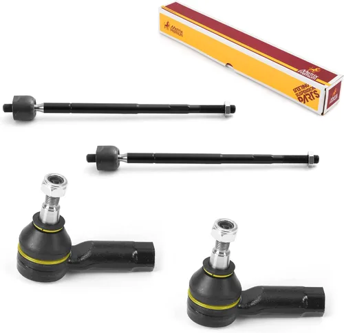 Miniatura 206 de Metrix Premium Chassis Parts - Juego de 4 barras de acoplamiento interior y exterior para Audi A3 15-16, Seat Leon 06-20 (México), 09-17 Volkswagen