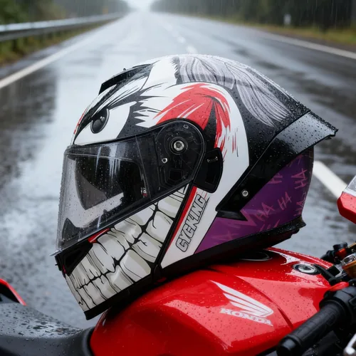 Miniatura 6 de Modular Motorcycle Helmet, Flip Up Full Face Helmet with Dual Visor & Smoked Sunshield, DOT Approved Street Bike Helmet for Men & Women, Quick