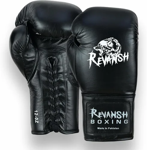 Guantes de boxeo deportivos de piel de vaca con cordones, guantes profesionales de primera calidad para hombres y mujeres, perfectos para