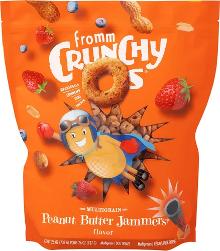Miniatura 22 de Fromm Crunchy Os Bacon Blasters - Golosinas para perros con sabor a tocino, golosinas crujientes prémium para perros, receta de tocino, 6 onzas