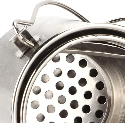 Miniatura 7 de Lavadora de pinceles, limpiador de pinceles de acero inoxidable con contenedor de doble gota, soporte para pinceles de pintura, limpiador