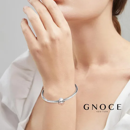 Miniatura 5 de GNOCE Skull Charms for Bracelet 925 Sterling Silver Halloween Charms for Women Girls Wife Daughter Christmas Gift