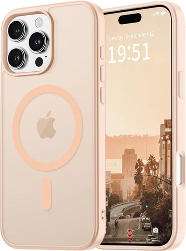 Miniatura 127 de vnnink para iPhone 12 y iPhone 12 Pro, funda de teléfono celular translúcida con protección contra caídas de grado militar, mate magnética