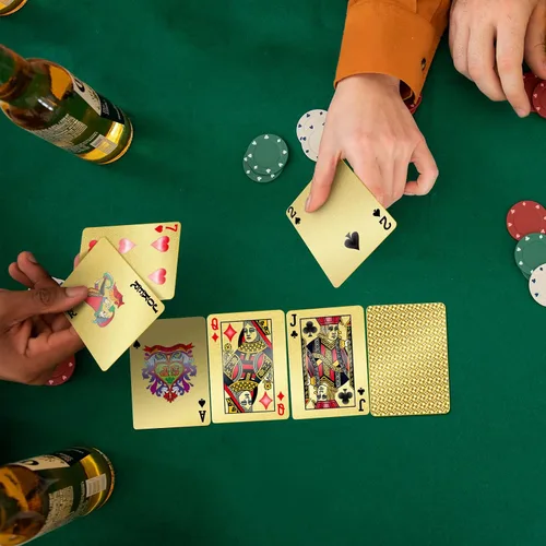 Miniatura 7 de BIERDORF Cartas de Juego de Póquer Impermeables de Plástico - Baraja Duradera y Elegante - Cartas Profesionales Premium de Índice Estándar