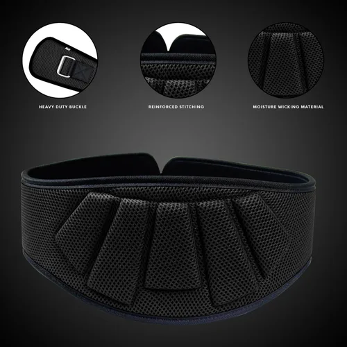 Miniatura 2 de Impulse Max Sport - Cinturón de levantamiento de pesas para hombres y mujeres – Bloqueo automático de 6 pulgadas para levantamiento de pesas