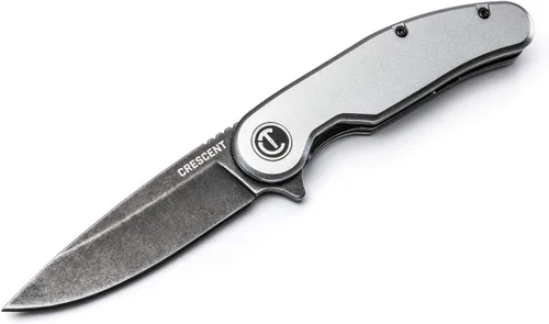 Miniatura 2 de Crescent Cuchillo de bolsillo de 3-1/4 pulgadas con hoja de punta caída y mango de aluminio - CPK325A